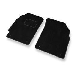 Velurové koberečky pro Chevrolet Spark II M300 (2010-2015) - autokoberece - rohožky - DGS Autodywan - černá