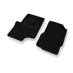 Velurové koberečky pro Chevrolet TrailBlazer II (2002-2009) - autokoberece - rohožky - DGS Autodywan - černá
