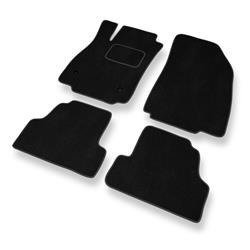 Velurové koberečky pro Chevrolet Trax (2012-....) - autokoberece - rohožky - DGS Autodywan - černá