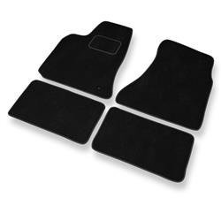 Velurové koberečky pro Chrysler 300C I (2005-2010) - autokoberece - rohožky - DGS Autodywan - černá