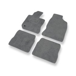 Velurové koberečky pro Chrysler PT Cruiser Manual (2000-2010) - autokoberece - rohožky - DGS Autodywan - šedá