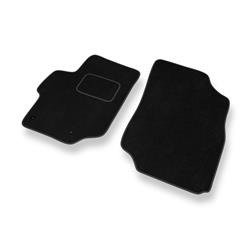 Velurové koberečky pro Citroen C-Elysee II (2012-....) - autokoberece - rohožky - DGS Autodywan - černá