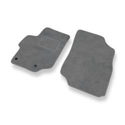 Velurové koberečky pro Citroen C-Elysee II (2012-....) - autokoberece - rohožky - DGS Autodywan - šedá