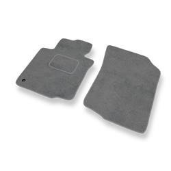 Velurové koberečky pro Citroen C1 I (2005-2014) - autokoberece - rohožky - DGS Autodywan - šedá