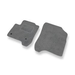 Velurové koberečky pro Citroen C3 Picasso (2008-2017) - autokoberece - rohožky - DGS Autodywan - šedá
