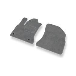 Velurové koberečky pro Citroen C4 Grand Picasso I (2006-2013) - autokoberece - rohožky - DGS Autodywan - šedá