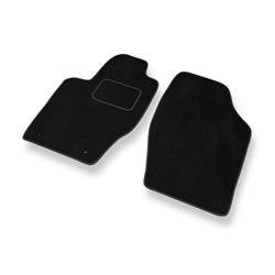 Velurové koberečky pro Citroen C4 I (2004-2013) - autokoberece - rohožky - DGS Autodywan - černá