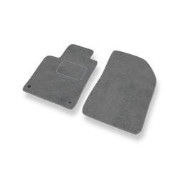 Velurové koberečky pro Citroen C5 I (2001-2004) - autokoberece - rohožky - DGS Autodywan - šedá