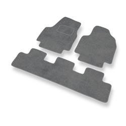 Velurové koberečky pro Citroen Jumpy I (1995-2007) - autokoberece - rohožky - DGS Autodywan - šedá