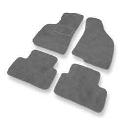Velurové koberečky pro Daewoo Lanos (1997-2008) - autokoberece - rohožky - DGS Autodywan - šedá