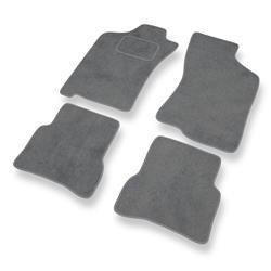Velurové koberečky pro Fiat Albea (2002-2010) - autokoberece - rohožky - DGS Autodywan - šedá
