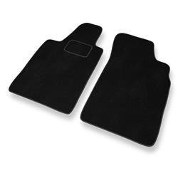 Velurové koberečky pro Fiat Barchetta (1995-2005) - autokoberece - rohožky - DGS Autodywan - černá