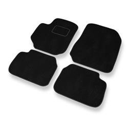 Velurové koberečky pro Fiat Croma II (2005-2011) - autokoberece - rohožky - DGS Autodywan - černá