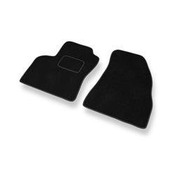 Velurové koberečky pro Fiat Fiorino IV (2008-2011) - autokoberece - rohožky - DGS Autodywan - černá