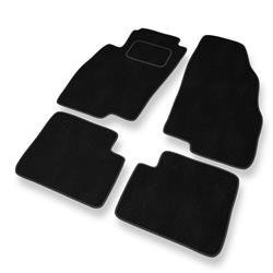 Velurové koberečky pro Fiat Grande Punto (2005-2012) - autokoberece - rohožky - DGS Autodywan - černá