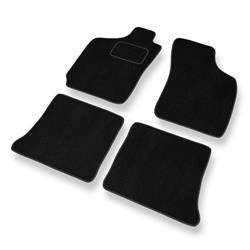 Velurové koberečky pro Fiat Palio (1996-2004) - autokoberece - rohožky - DGS Autodywan - černá
