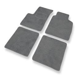 Velurové koberečky pro Fiat Panda II (2003-2012) - autokoberece - rohožky - DGS Autodywan - šedá