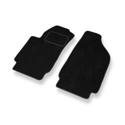 Velurové koberečky pro Fiat Stilo (2001-2008) - autokoberece - rohožky - DGS Autodywan - černá