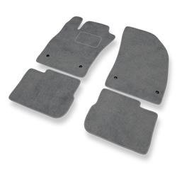 Velurové koberečky pro Fiat Tipo II (2015-....) - autokoberece - rohožky - DGS Autodywan - šedá