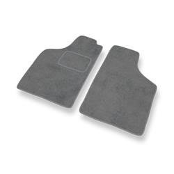 Velurové koberečky pro Fiat Uno II (1989-2002) - autokoberece - rohožky - DGS Autodywan - šedá