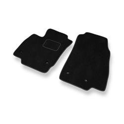 Velurové koberečky pro Ford B-MAX (2012-2017) - autokoberece - rohožky - DGS Autodywan - černá