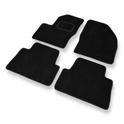 Velurové koberečky pro Ford C-Max I (2003-2010) - autokoberece - rohožky - DGS Autodywan - černá