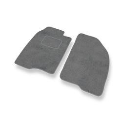 Velurové koberečky pro Ford Fusion I (2002-2005) - autokoberece - rohožky - DGS Autodywan - šedá