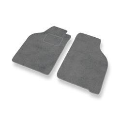 Velurové koberečky pro Ford KA I (1996-2008) - autokoberece - rohožky - DGS Autodywan - šedá