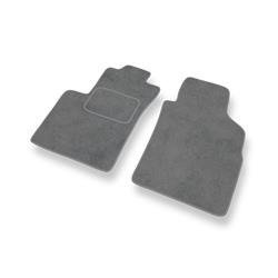 Velurové koberečky pro Ford KA II (2008-2016) - autokoberece - rohožky - DGS Autodywan - šedá