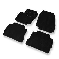 Velurové koberečky pro Ford Mondeo IV (2007-2014) - autokoberece - rohožky - DGS Autodywan - černá