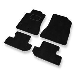 Velurové koberečky pro Ford Mustang VI (2014-....) - autokoberece - rohožky - DGS Autodywan - černá