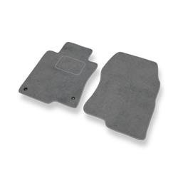 Velurové koberečky pro Honda Accord VIII (2008-2016) - autokoberece - rohožky - DGS Autodywan - šedá