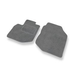Velurové koberečky pro Honda Jazz III (2008-2015) - autokoberece - rohožky - DGS Autodywan - šedá