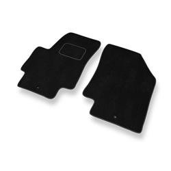 Velurové koberečky pro Hyundai Accent III (2006-2011) - autokoberece - rohožky - DGS Autodywan - černá