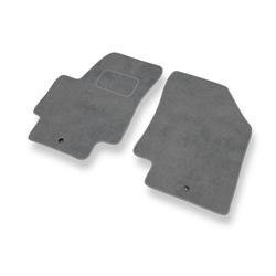Velurové koberečky pro Hyundai Accent III (2006-2011) - autokoberece - rohožky - DGS Autodywan - šedá