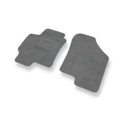 Velurové koberečky pro Hyundai Coupe III (2002-2009) - autokoberece - rohožky - DGS Autodywan - šedá