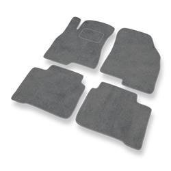 Velurové koberečky pro Hyundai Sonata III (1998-2004) - autokoberece - rohožky - DGS Autodywan - šedá