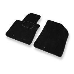 Velurové koberečky pro Hyundai i10 II (2012-2019) - autokoberece - rohožky - DGS Autodywan - černá