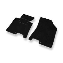 Velurové koberečky pro Hyundai i40 (2011-2019) - autokoberece - rohožky - DGS Autodywan - černá