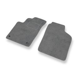 Velurové koberečky pro Kia Picanto I (2004-2010) - autokoberece - rohožky - DGS Autodywan - šedá