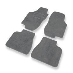 Velurové koberečky pro Lancia Lybra I (1999-2006) - autokoberece - rohožky - DGS Autodywan - šedá