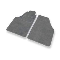 Velurové koberečky pro Lancia Musa (2004-2011) - autokoberece - rohožky - DGS Autodywan - šedá