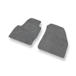 Velurové koberečky pro Land Rover Range Rover Evoque (2011-2018) - autokoberece - rohožky - DGS Autodywan - šedá