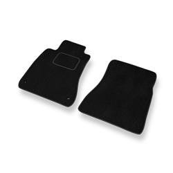Velurové koberečky pro Lexus IS II XE20 (2005-2012) - autokoberece - rohožky - DGS Autodywan - černá