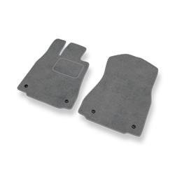 Velurové koberečky pro Lexus IS III XE39 (2013-2020) - autokoberece - rohožky - DGS Autodywan - šedá