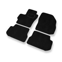 Velurové koberečky pro Mazda 3 I (2003-2009) - autokoberece - rohožky - DGS Autodywan - černá
