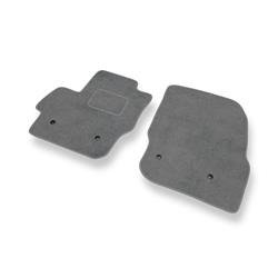 Velurové koberečky pro Mazda 3 II (2009-2014) - autokoberece - rohožky - DGS Autodywan - šedá
