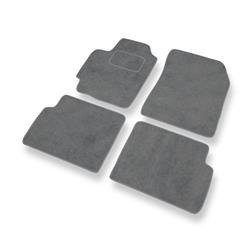 Velurové koberečky pro Mazda 323 VI (1998-2003) - autokoberece - rohožky - DGS Autodywan - šedá