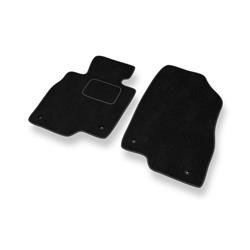 Velurové koberečky pro Mazda 6 III (2012-....) - autokoberece - rohožky - DGS Autodywan - černá