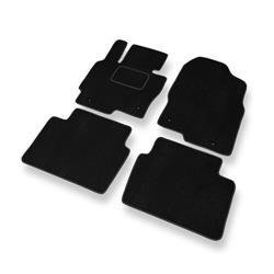 Velurové koberečky pro Mazda CX-5 I (2012-2017) - autokoberece - rohožky - DGS Autodywan - černá